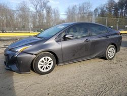 Vehiculos salvage en venta de Copart Waldorf, MD: 2017 Toyota Prius