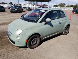 Fiat 500 salvage cars for sale: 2012 Fiat 500 POP