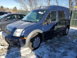 Salvage cars for sale at Candia, NH auction: 2010 Ford Transit Connect XLT