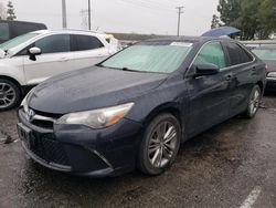Flood-damaged cars for sale at auction: 2017 Toyota Camry LE