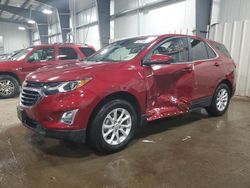 Salvage cars for sale at Ham Lake, MN auction: 2021 Chevrolet Equinox LT