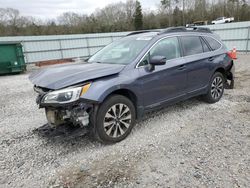 Salvage cars for sale at Augusta, GA auction: 2017 Subaru Outback 2.5I Limited