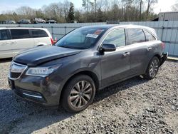 Salvage cars for sale from Copart Augusta, GA: 2014 Acura MDX Technology