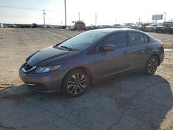 Salvage cars for sale at Oklahoma City, OK auction: 2015 Honda Civic EX