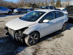 Salvage cars for sale at North Billerica, MA auction: 2018 KIA Forte LX