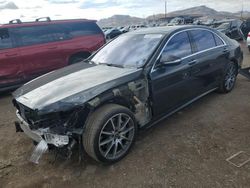 Salvage cars for sale at North Las Vegas, NV auction: 2019 Mercedes-Benz S 450