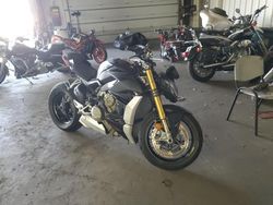 Ducati Streetfigh salvage cars for sale: 2022 Ducati Streetfighter V4