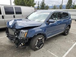 Salvage cars for sale at Rancho Cucamonga, CA auction: 2024 KIA Telluride EX