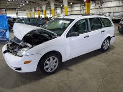 Salvage cars for sale from Copart Woodburn, OR: 2007 Ford Focus ZXW