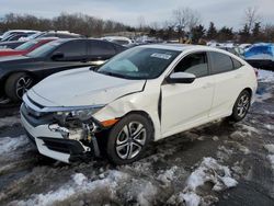 Salvage cars for sale at New Britain, CT auction: 2016 Honda Civic LX