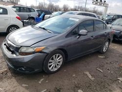 Salvage cars for sale at Columbus, OH auction: 2012 Honda Civic EX