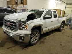 Vehiculos salvage en venta de Copart Ham Lake, MN: 2014 GMC Sierra K1500 SLE