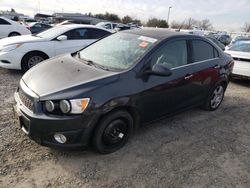 Chevrolet Sonic LTZ salvage cars for sale: 2014 Chevrolet Sonic LTZ