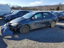 Salvage cars for sale from Copart Grantville, PA: 2016 Toyota Corolla ECO