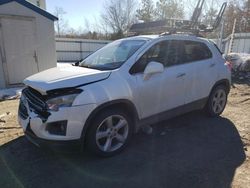 Salvage cars for sale from Copart Lyman, ME: 2015 Chevrolet Trax LTZ