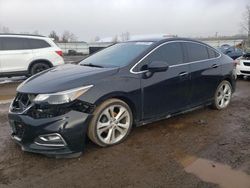 Salvage cars for sale from Copart Columbia Station, OH: 2016 Chevrolet Cruze Premier