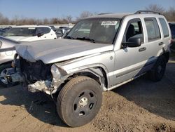 Salvage cars for sale from Copart Elgin, IL: 2007 Jeep Liberty Sport