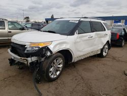 Ford Explorer salvage cars for sale: 2013 Ford Explorer Limited