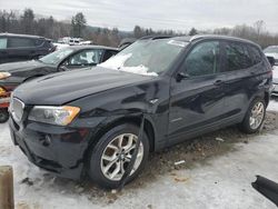 Salvage cars for sale at Candia, NH auction: 2013 BMW X3 XDRIVE28I