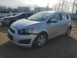 Salvage cars for sale at Central Square, NY auction: 2014 Chevrolet Sonic LT