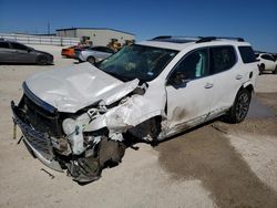 Salvage cars for sale at San Antonio, TX auction: 2020 GMC Acadia Denali