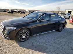 Salvage cars for sale at Kansas City, KS auction: 2022 Mercedes-Benz S 500 4matic