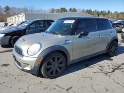 Salvage cars for sale from Copart Exeter, RI: 2009 Mini Cooper S