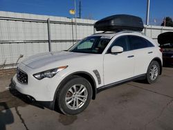 Salvage cars for sale from Copart Littleton, CO: 2010 Infiniti FX35