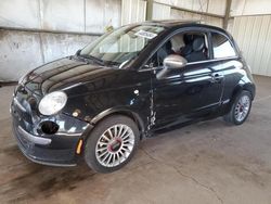 Fiat 500 Lounge salvage cars for sale: 2012 Fiat 500 Lounge