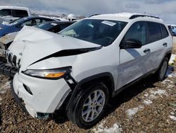 Salvage cars for sale at Magna, UT auction: 2016 Jeep Cherokee Sport