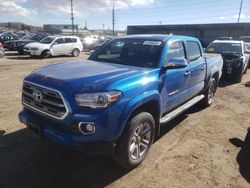Salvage cars for sale from Copart Colorado Springs, CO: 2016 Toyota Tacoma Double Cab