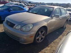 Salvage cars for sale at San Martin, CA auction: 2001 Lexus GS 430