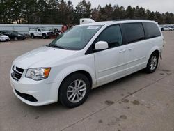 Salvage cars for sale from Copart Eldridge, IA: 2015 Dodge Grand Caravan SXT