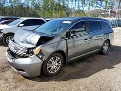 Honda salvage cars for sale: 2012 Honda Odyssey EXL