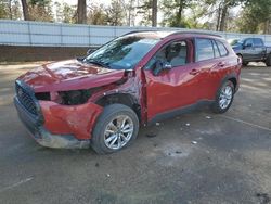 Salvage cars for sale from Copart Longview, TX: 2022 Toyota Corolla Cross LE