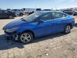 Chevrolet Cruze LT salvage cars for sale: 2018 Chevrolet Cruze LT