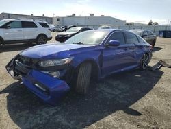 Honda Accord Sport salvage cars for sale: 2019 Honda Accord Sport