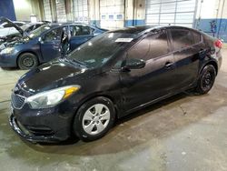 Salvage cars for sale at Woodhaven, MI auction: 2016 KIA Forte LX