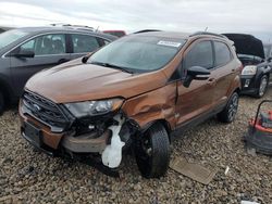 Ford salvage cars for sale: 2019 Ford Ecosport SES