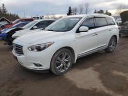 Salvage cars for sale from Copart Bowmanville, ON: 2015 Infiniti QX60