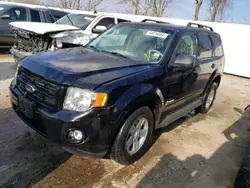 Salvage cars for sale at Bridgeton, MO auction: 2009 Ford Escape Hybrid