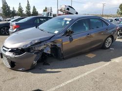 Salvage cars for sale at Rancho Cucamonga, CA auction: 2015 Toyota Camry LE