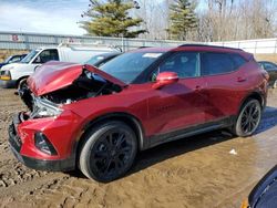 Chevrolet Blazer salvage cars for sale: 2021 Chevrolet Blazer RS