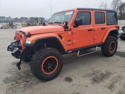 Vehiculos salvage en venta de Copart Dunn, NC: 2019 Jeep Wrangler Unlimited Sport