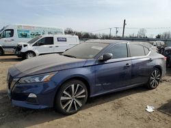 Nissan Altima SR salvage cars for sale: 2020 Nissan Altima SR