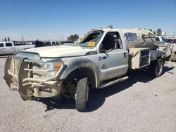 Salvage trucks for sale at Anthony, TX auction: 2012 Ford F550 Super Duty