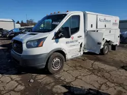 Salvage trucks for sale at Pennsburg, PA auction: 2017 Ford Transit T-250