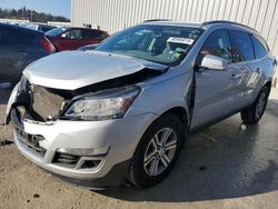 Salvage cars for sale at Franklin, WI auction: 2016 Chevrolet Traverse LT