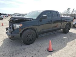 Salvage cars for sale at Houston, TX auction: 2021 Toyota Tundra Double Cab SR/SR5