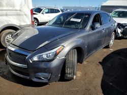 Infiniti Q70 salvage cars for sale: 2015 Infiniti Q70 3.7